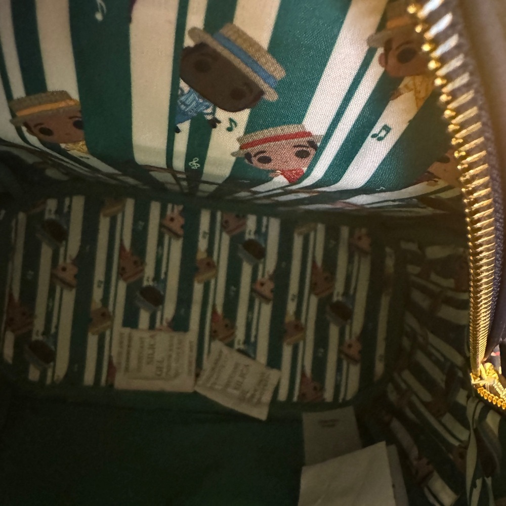 NWT Disney Parks Loungefly Dapper Dans Pop Mini Backpack Main Street Railway - Picture 8 of 11
